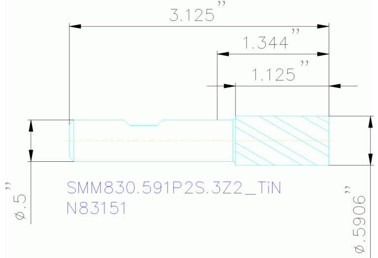 SMM830.591P2S.3Z2 TIN