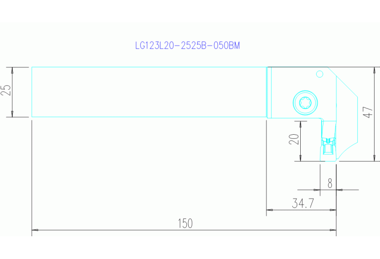 LG123L20-2525B-050BM