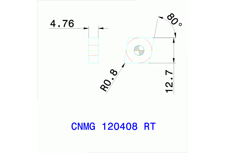 CNMG 120408 RT TT8135B