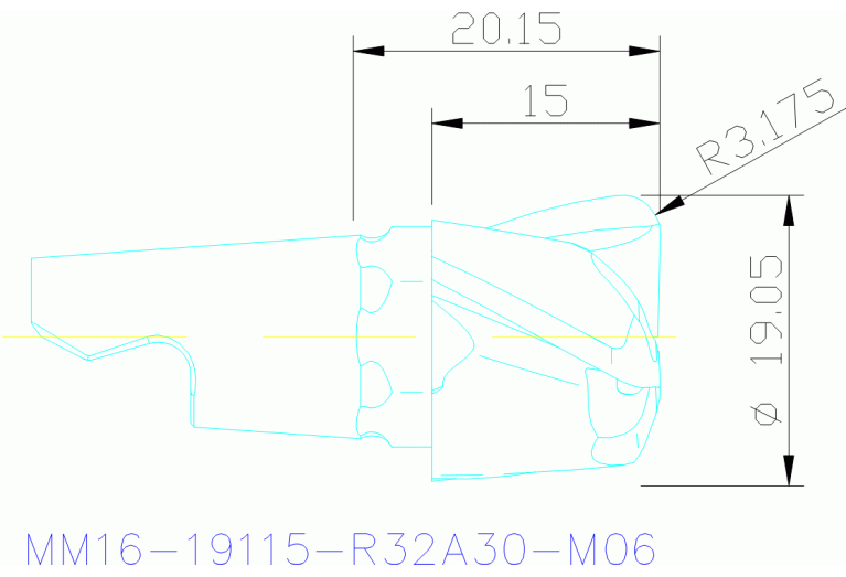 MM16-19115-R32A30-M06 F40M