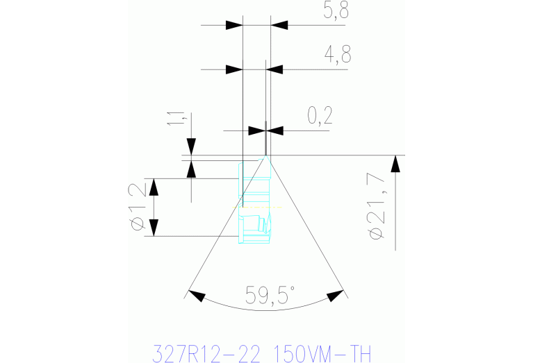 327R12-22 150MM-TH 1025