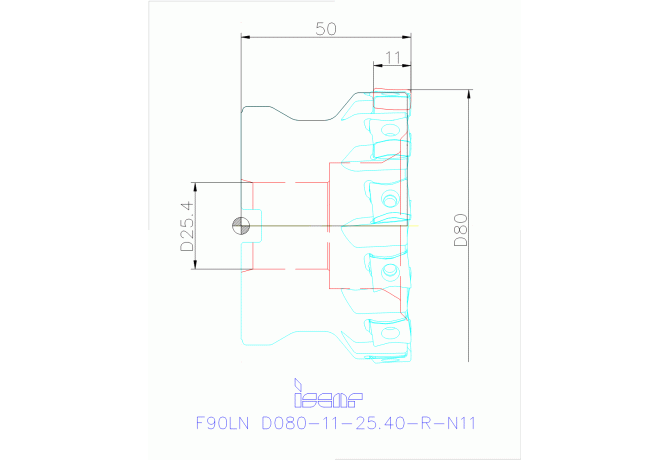 F90LN D080-11-25.40-R-N11