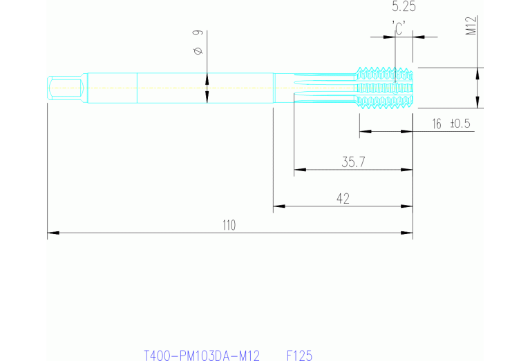 T400-PM103DA-M12 F125