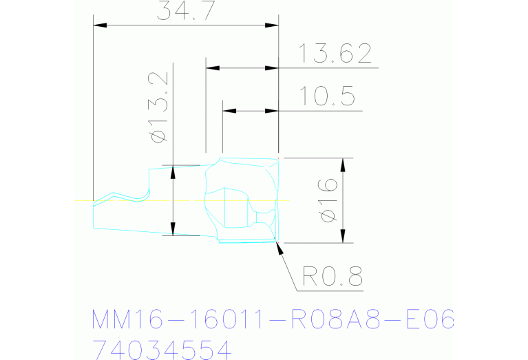 MM16-16011-R08A8-E06 T60M