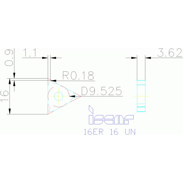 16ER 16 UN IC908