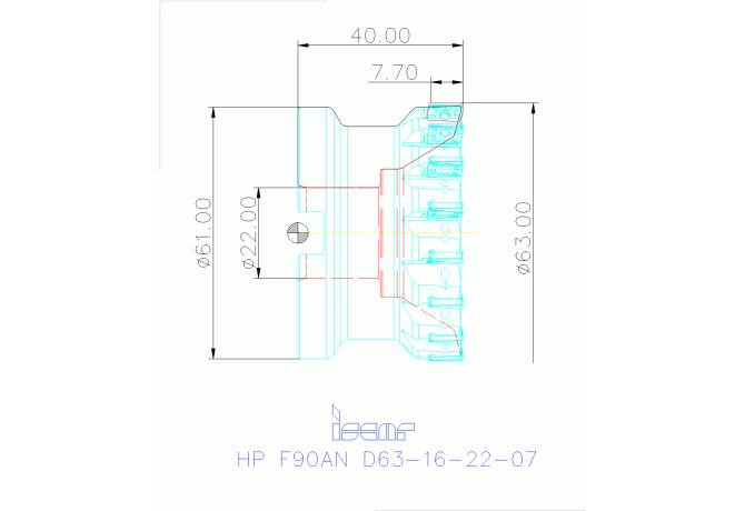 HP F90AN D63-16-22-07