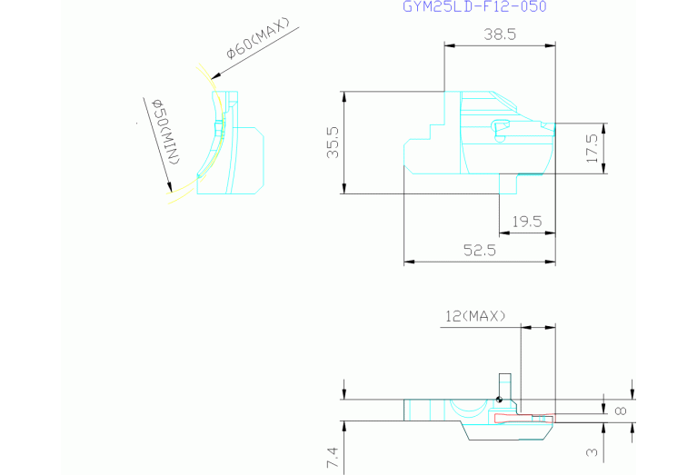 GYM25LD-F12-050