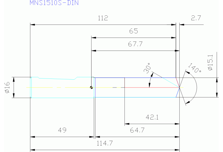MNS1510S-DIN TF15