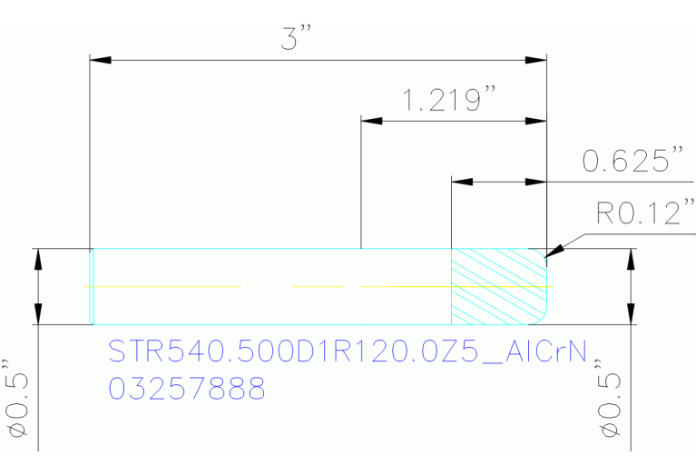STR540.500D1R120.0Z5 ALCRN