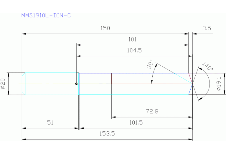 MMS1910L-DIN-C DP7020