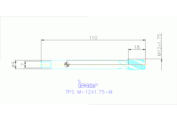 TPS M-12X1.75-M HE