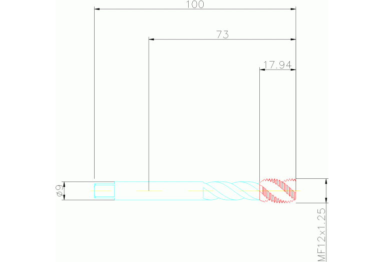 EX10M12X1.25