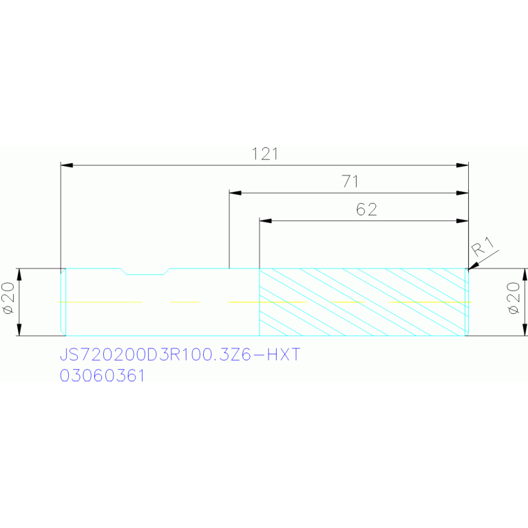 JS720200D3R100.3Z6-HXT