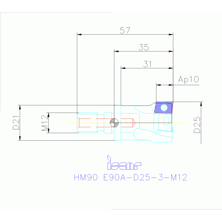 HM90 E90A-D25-3-M12