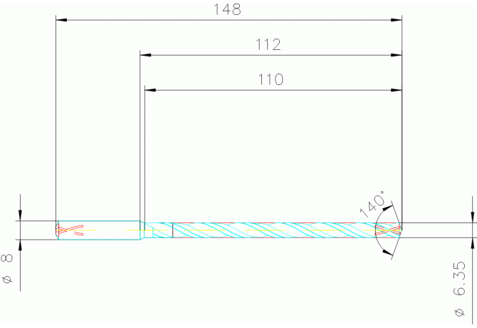 A6585TFT-1/4IN