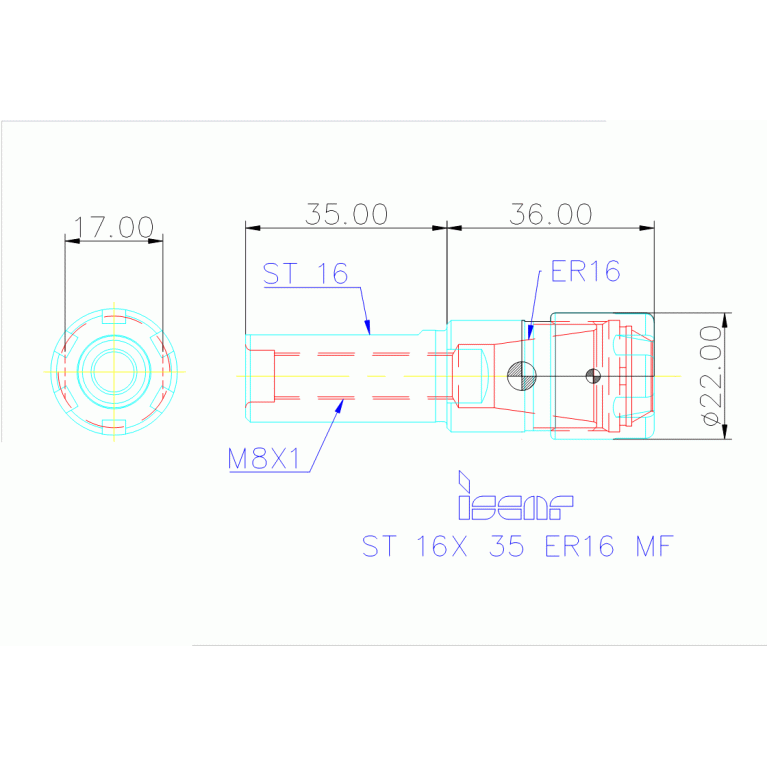 ST 16X 35 ER16 MF