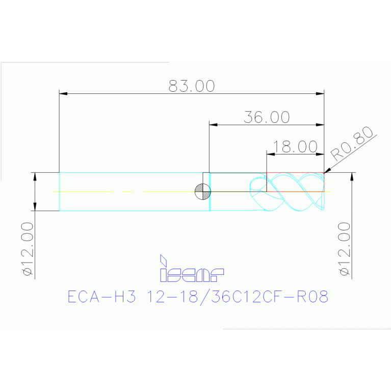 ECA-H3 12-18/36C12CF-R08 IC08
