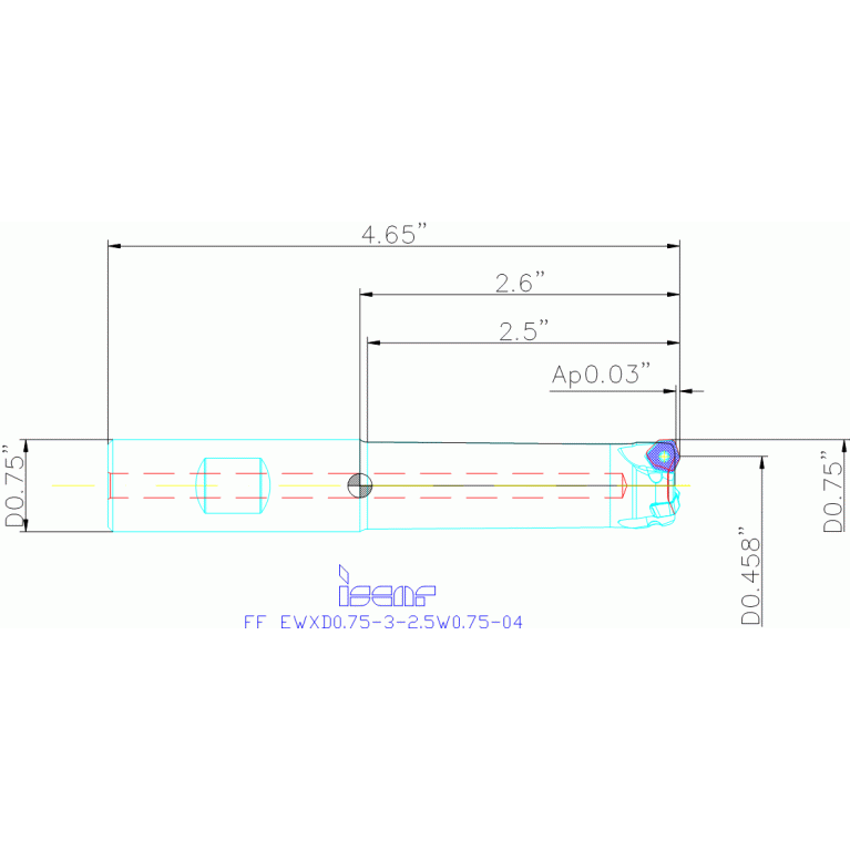 FF EWXD0.75-3-2.5W0.75-04