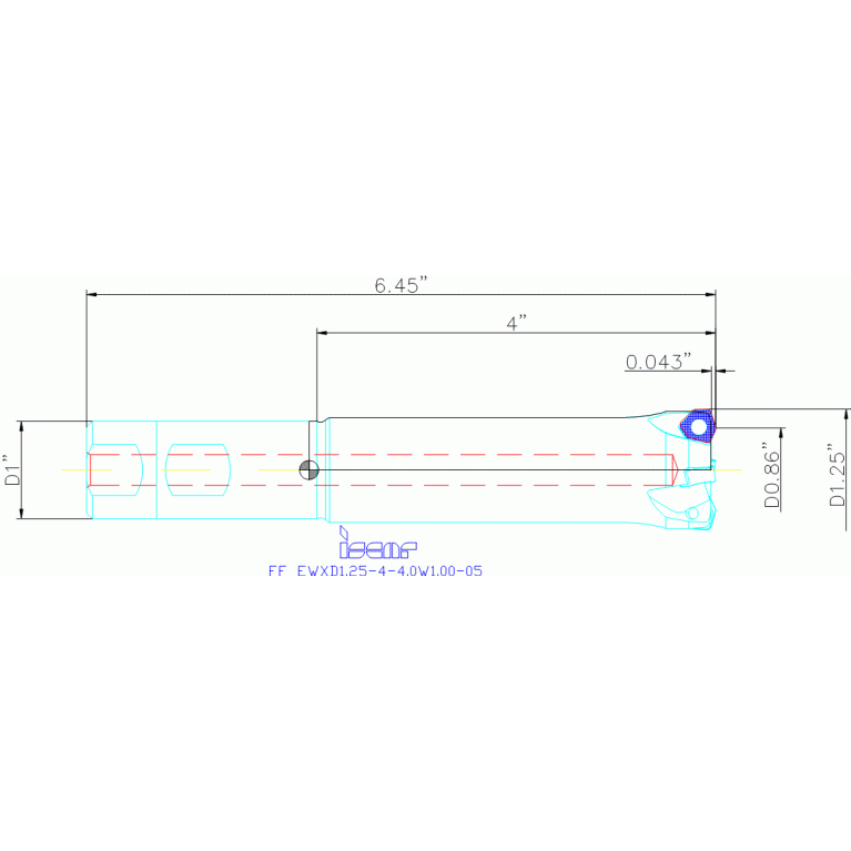 FF EWXD1.25-4-4.0W1.00-05