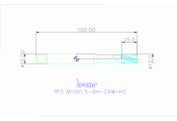 TP3 M10X1.5-6H-CAW-HS