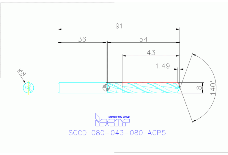 SCCD 080-043-080 ACP5 IC908