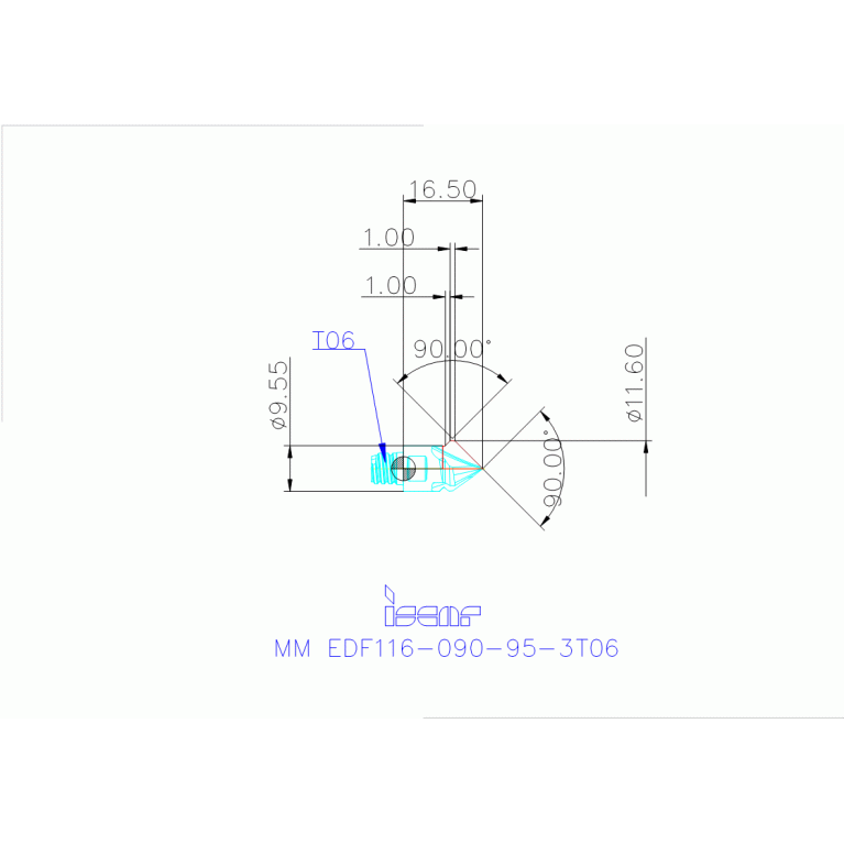 MM EDF116-090-95-3T06 IC908