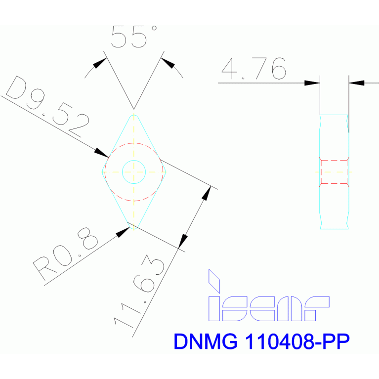 DNMG 110408-PP IC8150