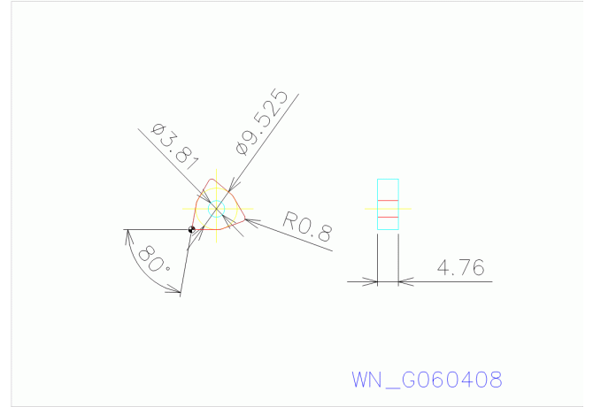 WNMG060408N-SEW AC8115P