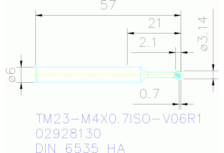 TM23-M4X0.7ISO-V06R1