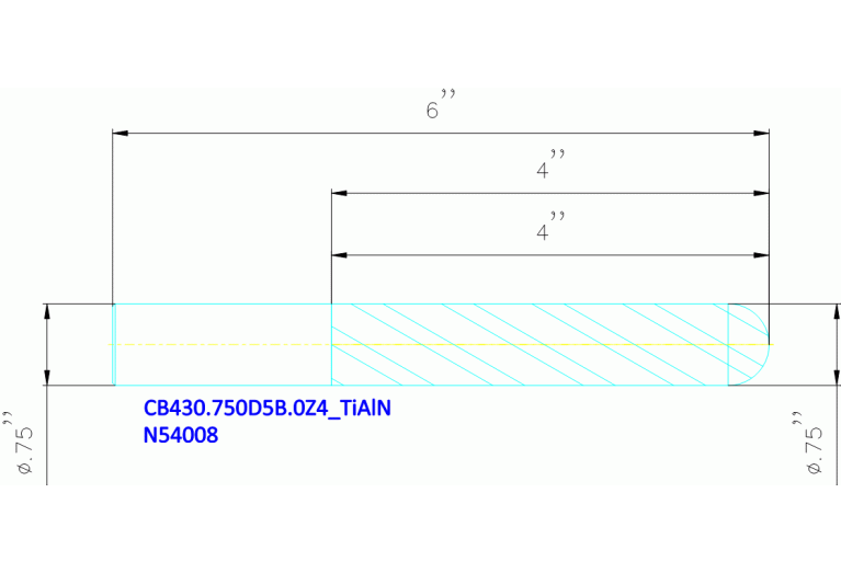 CB430.750D5B.0Z4 TIALN