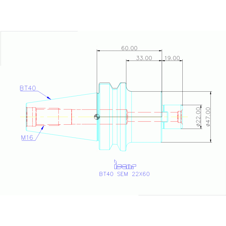 BT40 SEM 22X60