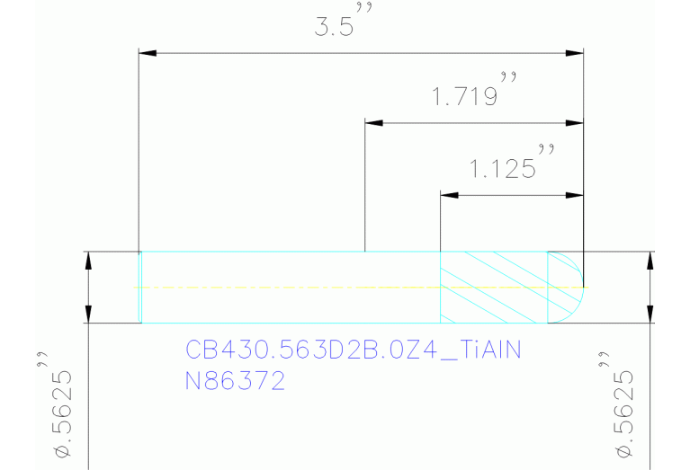 CB430.563D2B.0Z4 TIALN