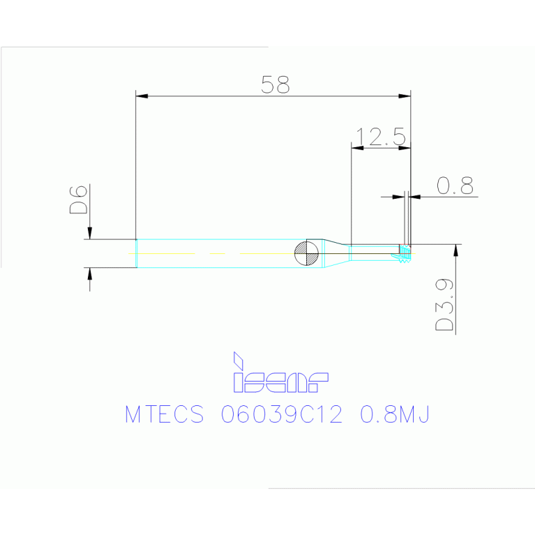MTECS 06039C12 0.8MJ IC908