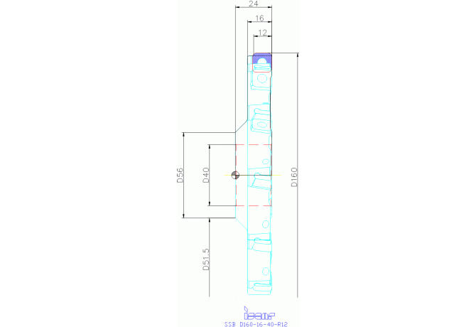 SSB D160-16-40-R12