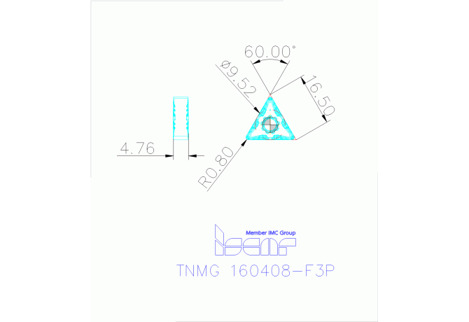 TNMG 160408-F3P IC8250