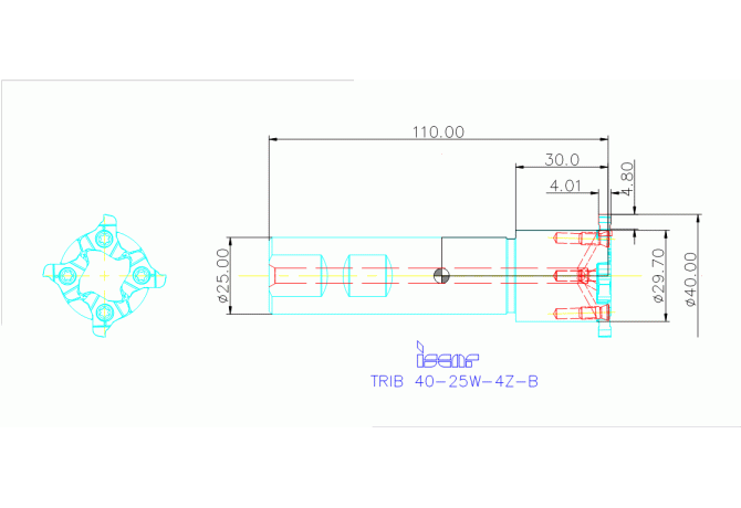 TRIB 40-25W-4Z-B