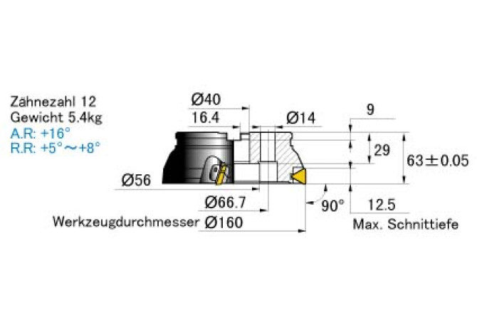 NSE300-160C12R