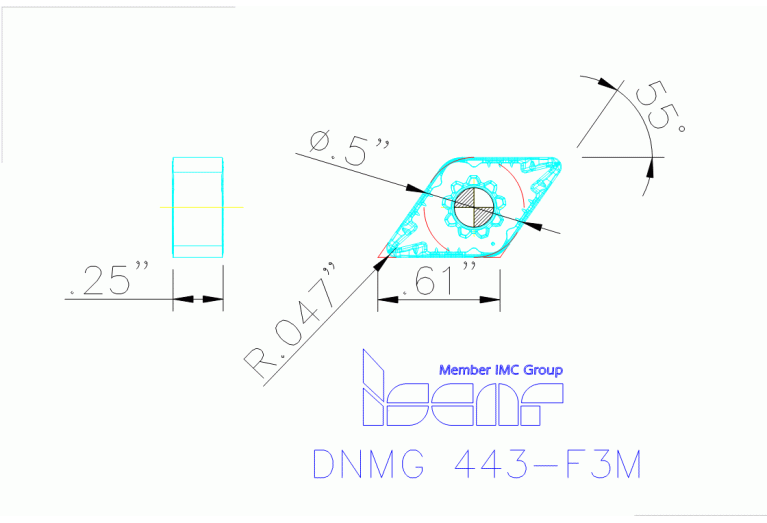 DNMG 150612-F3M IC830