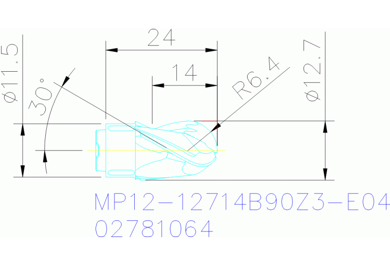 MP12-12714B90Z3-E04 F40M