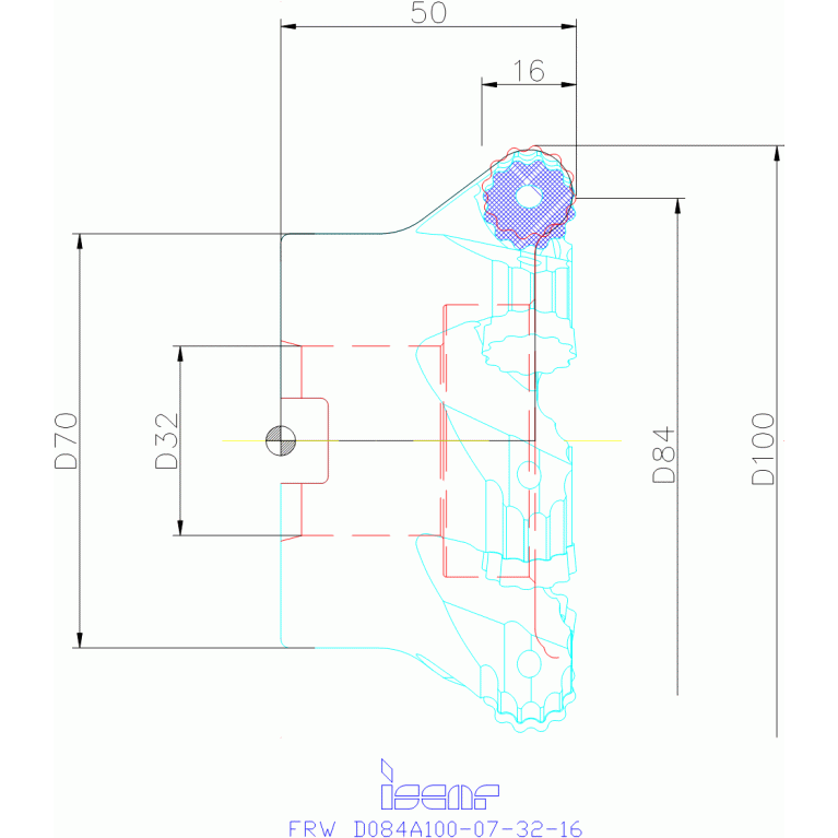 FRW D084A100-07-32-16