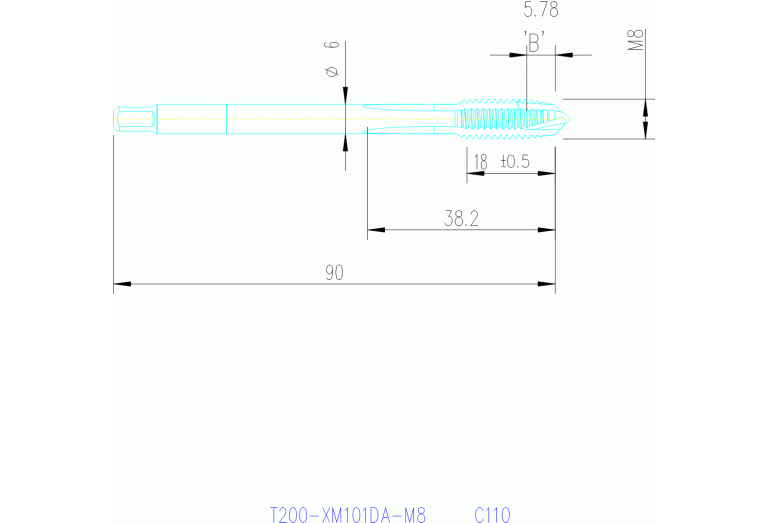 T200-XM101DA-M8 C110