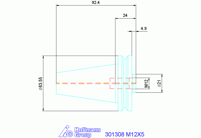 301308 M12X5