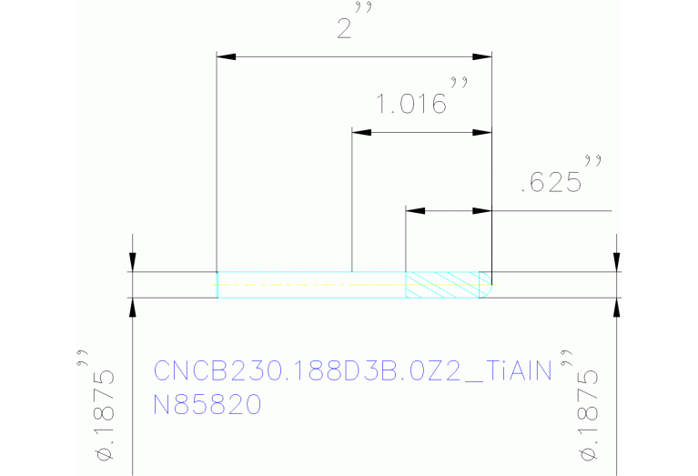 CNCB230.188D3B.0Z2 TIALN