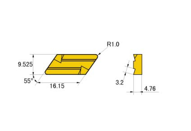 KNUX160410R-M2 UC5005