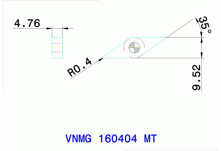 VNMG 160404 MT TT8125