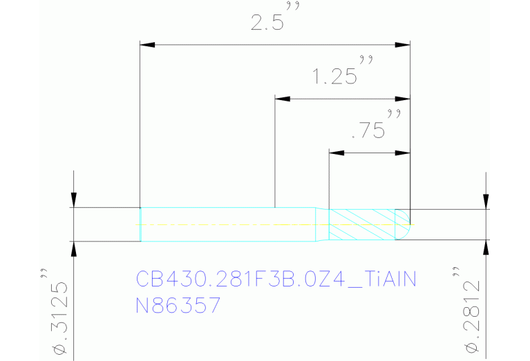 CB430.281F3B.0Z4 TIALN