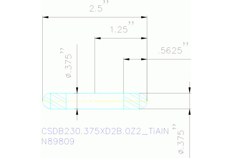 CSDB230.375XD2B.0Z2 TIALN