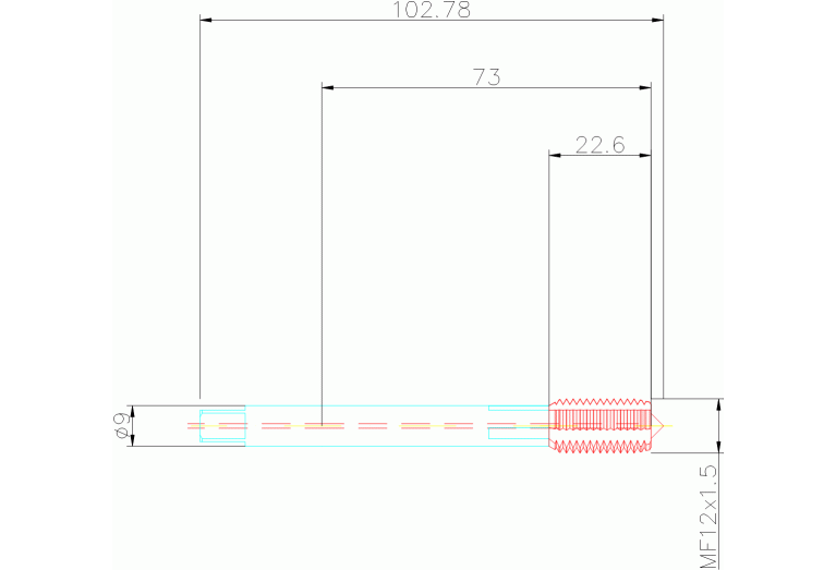 T100-KM105DB-M12X150A110