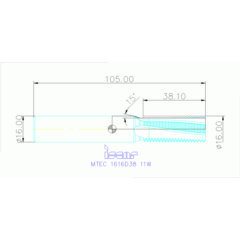 MTEC 1616D38 11W IC908