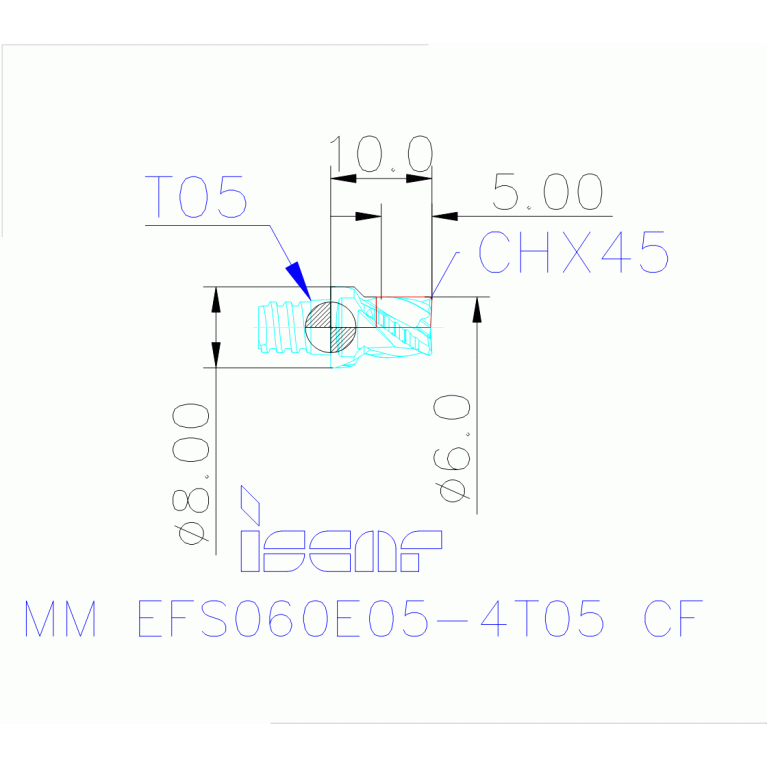 MM EFS060E05-4T05 CF IC908